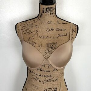 Calvin Klein Bra Size 34C Ukuran Padded Wired Color Tan